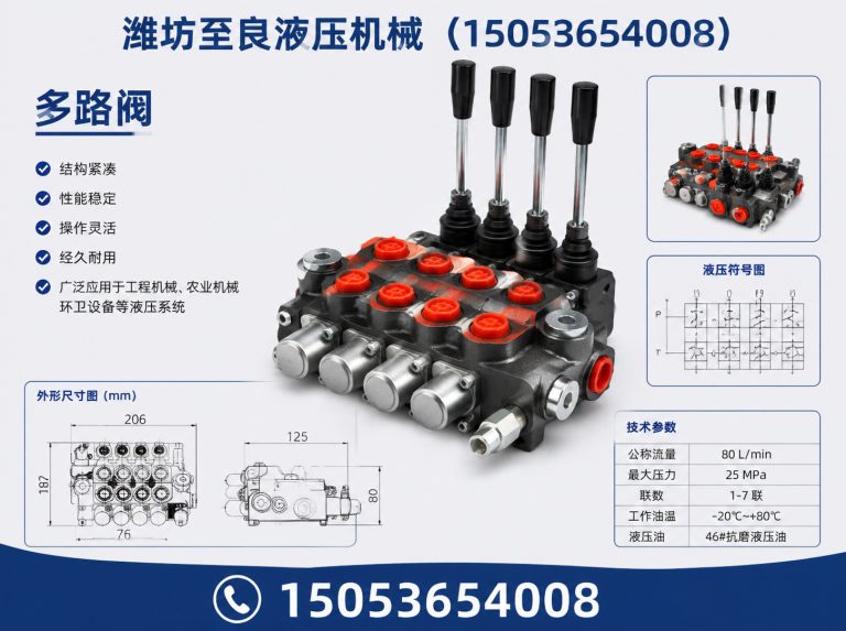 青州市潍坊至良液压机械展示图